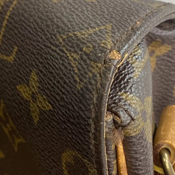 LOUIS VUITTON Cartouchiere GM Shoulder Bag Monogram Leather Brown - Picture 7 of 16